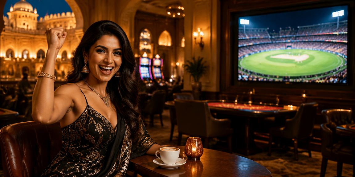 Indian player enjoying mobile sports betting with 3805