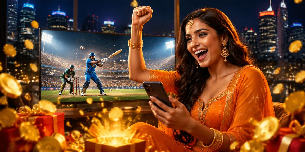 IPL cricket stadium lighting up the night